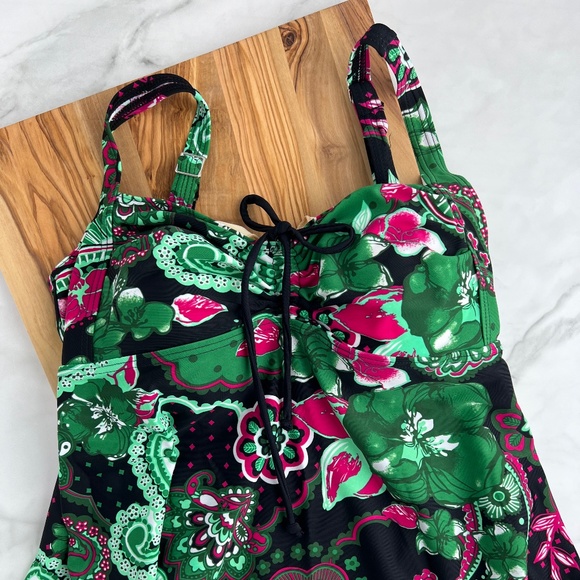 Septangle Tankini Top - size 12 - Picture 1 of 3